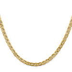 Load image into Gallery viewer, 10K Yellow Gold 4.1mm Semi-Solid Anchor Chain length: 16 inches