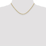 Load image into Gallery viewer, 10K Yellow Gold 2.5mm Figaro Chain length: 16 inches