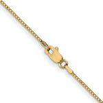 Load image into Gallery viewer, 10K Yellow Gold .90mm Box Chain Necklace Length 16'' inches