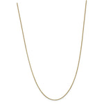 Load image into Gallery viewer, 10K Yellow Gold 1mm Box Chain Necklace Length 16'' inches