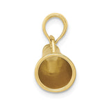 Load image into Gallery viewer, 10K Yellow Gold Polished 3-D Small Megaphone Pendant