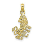 Load image into Gallery viewer, 10K Yellow Gold 3-D Scorpio Zodiac Pendant
