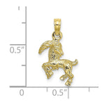 Load image into Gallery viewer, 10K Yellow Gold 3-D Scorpio Zodiac Pendant