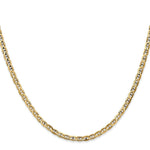 Load image into Gallery viewer, 10K Yellow Gold 3mm Concave Anchor Chain length: 16 inches