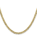 Load image into Gallery viewer, 10K Yellow Gold 3.75mm Concave Anchor Chain length: 18 inches