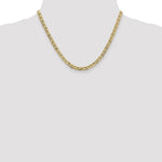 Load image into Gallery viewer, 10K Yellow Gold 4.5mm Concave Anchor Chain length: 18 inches