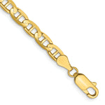 Load image into Gallery viewer, 10K Yellow Gold 4.5mm Concave Anchor Chain length: 7 inches