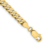 Load image into Gallery viewer, 10K Yellow Gold 4.75mm Flat Beveled Curb Chain