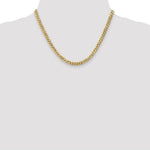 Load image into Gallery viewer, 10K Yellow Gold 5.75mm Flat Beveled Curb Chain
