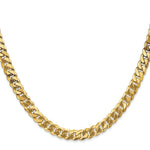 Load image into Gallery viewer, 10K Yellow Gold 6.1mm Flat Beveled Curb Chain