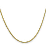 Load image into Gallery viewer, 10K Yellow Gold 1.3mm Franco Chain