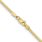 Load image into Gallery viewer, 10K Yellow Gold 1.3mm Franco Chain