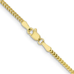 Load image into Gallery viewer, 10K Yellow Gold 1.5mm Franco Chain
