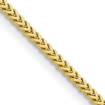 Load image into Gallery viewer, 10K Yellow Gold 2.0mm Franco Chain