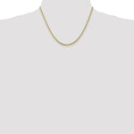 Load image into Gallery viewer, 10K Yellow Gold 2.0mm Franco Chain