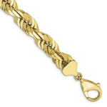 Load image into Gallery viewer, 10K Yellow Gold 1.35mm Carded Cable Rope Chain