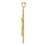 Load image into Gallery viewer, 10K Yellow White Gold INRI Crucifix Pendant