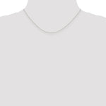 Load image into Gallery viewer, 10k White Gold .42 mm Carded Curb Chain
