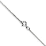 Load image into Gallery viewer, 10k White Gold .42 mm Carded Curb Chain