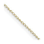 Load image into Gallery viewer, 10K Yellow Gold .42mm Carded Curb Chain