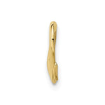 Load image into Gallery viewer, 10K White Yellow Rose Gold Floating Heart Charm Pendant