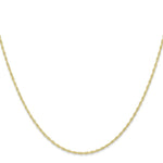 Load image into Gallery viewer, 10K Yellow Gold 1.15mm Carded Cable Rope Chain