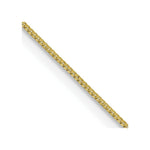 Load image into Gallery viewer, 10K Yellow Gold .5mm Box Chain Necklace