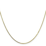 Load image into Gallery viewer, 10K Yellow Gold .7mm Box Chain Necklace
