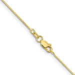 Load image into Gallery viewer, 10K Yellow Gold .7mm Box Chain Necklace