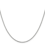 Load image into Gallery viewer, 10k White Gold 1.1mm Box Chain