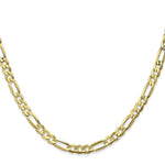 Load image into Gallery viewer, 10K Yellow Gold 4.5mm Light Figaro Link Chain Necklace