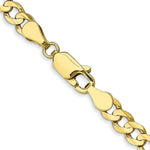 Load image into Gallery viewer, 10K Yellow Gold 4.5mm Light Figaro Link Chain Necklace