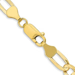 Load image into Gallery viewer, 10K Yellow Gold 6mm Light Figaro Link Chain Necklace