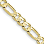 Load image into Gallery viewer, 10K Yellow Gold 7.5mm Light Concave Figaro Chain