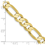 Load image into Gallery viewer, 10K Yellow Gold 8.75mm Light Figaro Chain Necklace