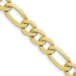 Load image into Gallery viewer, 10K Yellow Gold 10mm Light Concave Figaro Chain