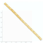 Load image into Gallery viewer, 10K Yellow Gold 6mm Nugget Bracelet