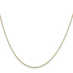Load image into Gallery viewer, 10K Yellow Gold .6mm Solid Diamond-cut Cable Chain Necklace