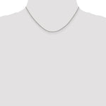 Load image into Gallery viewer, 10k White Gold 1.5mm Solid Polished Cable Chain