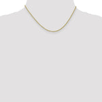 Load image into Gallery viewer, 10K Yellow Gold 2mm Solid Polished Cable Chain