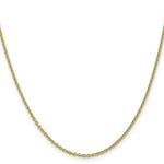Load image into Gallery viewer, 10K Yellow Gold 2mm Solid Polished Cable Chain