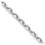 Load image into Gallery viewer, 10k White Gold 1.8mm Diamond-cut Cable Chain