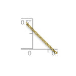 Load image into Gallery viewer, 10K Yellow Gold 1mm Cable Chain