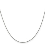 Load image into Gallery viewer, 10k White Gold .9mm Cable Chain