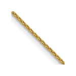 Load image into Gallery viewer, 10K Yellow Gold .95mm Parisian Wheat Chain