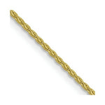 Load image into Gallery viewer, 10K Yellow Gold 1.2mm Parisian Wheat Chain