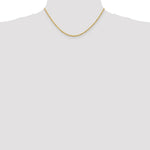 Load image into Gallery viewer, 10K Yellow Gold 2.25mm Diamond-cut Quadruple Rope Chain
