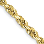 Load image into Gallery viewer, 10K Yellow Gold 4.5mm Diamond-cut Quadruple Rope Chain