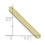 Load image into Gallery viewer, 10K Yellow Gold 3.0mm Silky Herringbone Chain