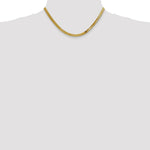 Load image into Gallery viewer, 10K Yellow Gold 4.0mm Silky Herringbone Chain